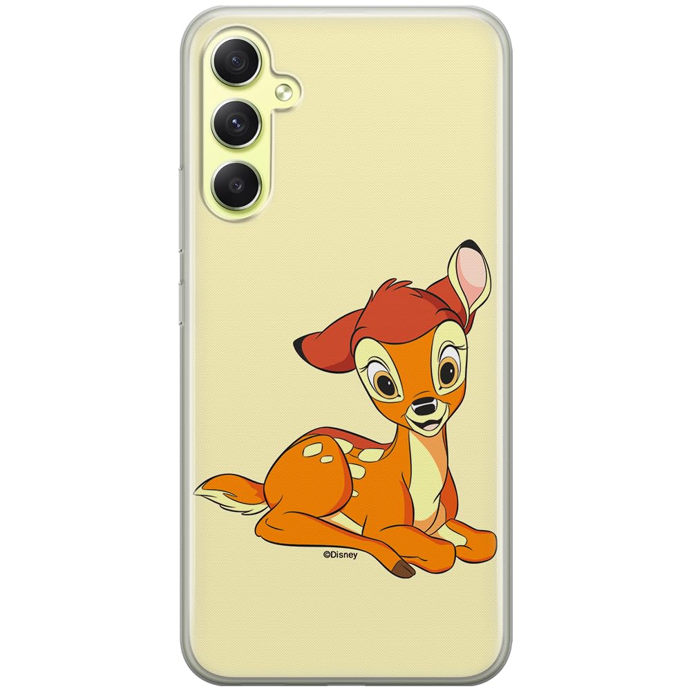 ERT GROUP mobile phone case for Samsung A34 5G original and officially Licensed Disney pattern Bambi 016 optimally adapted to the shape of the mobile phone, case made of TPU