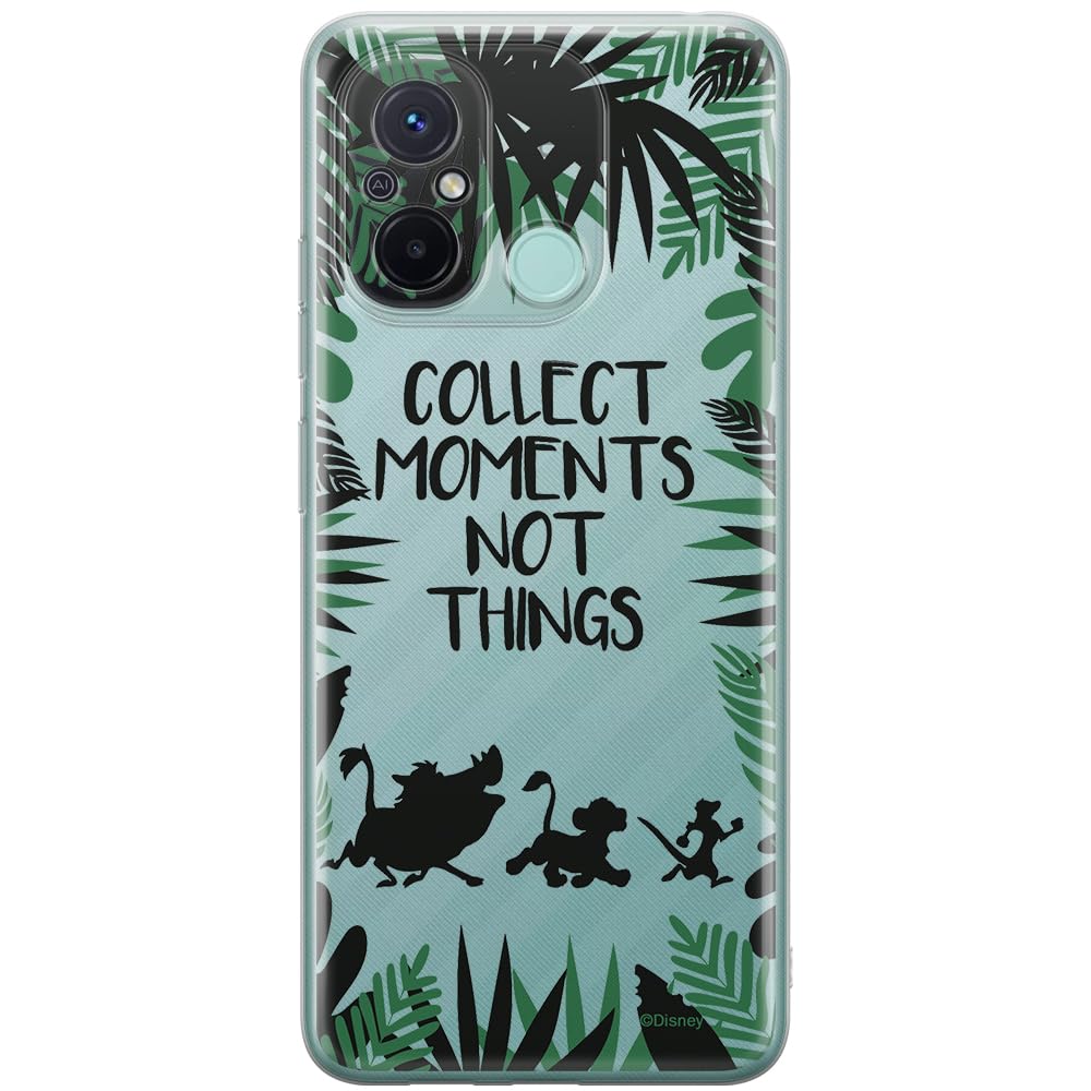 ERT GROUP mobile phone case for Xiaomi REDMI 12C/ REDMI 11A original and officially Licensed Disney pattern The Lion King 002 adapted to the shape of the mobile phone, case made of TPU