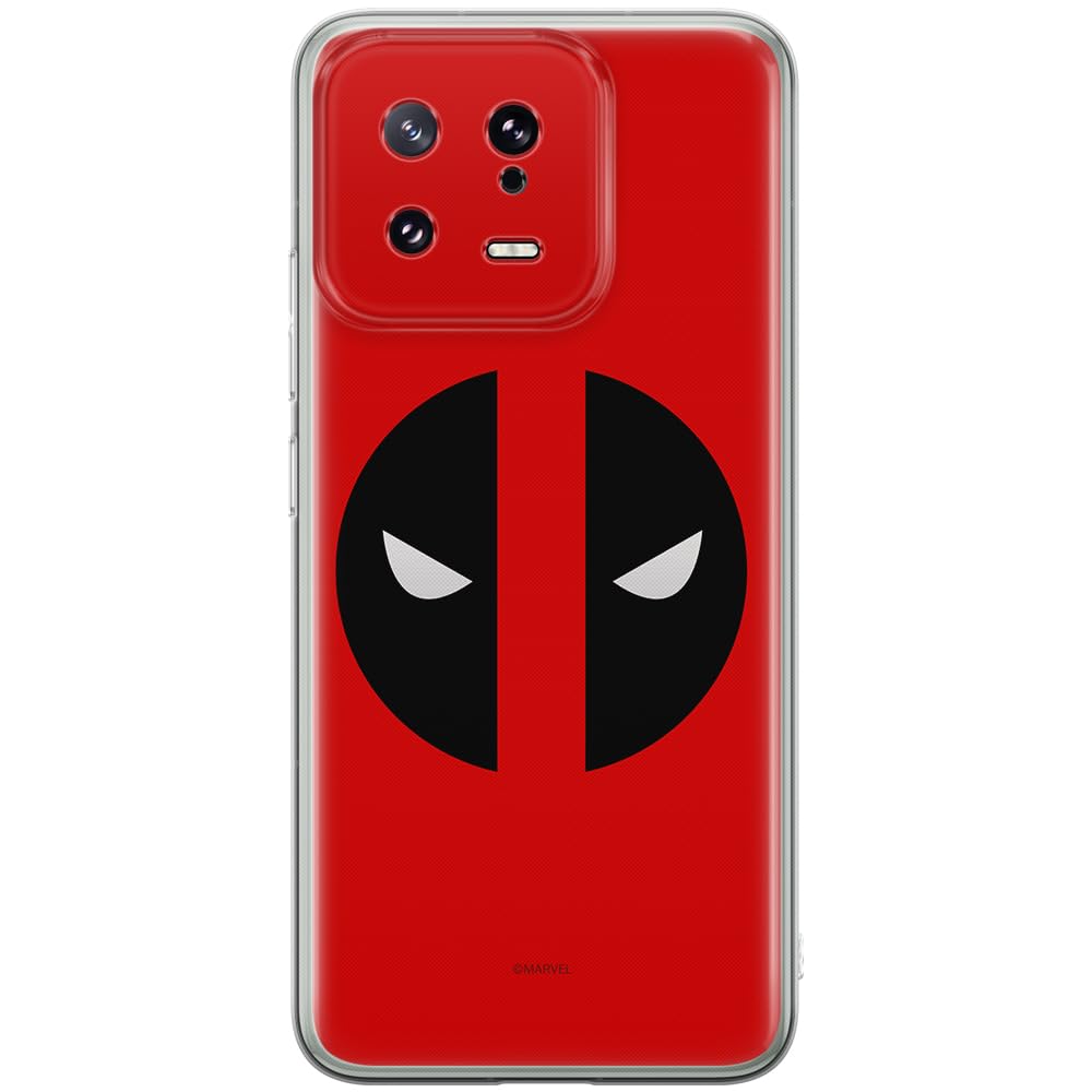 ERT GROUP mobile phone case for Xiaomi 13 original and officially Licensed Marvel pattern Deadpool 004 optimally adapted to the shape of the mobile phone, case made of TPU