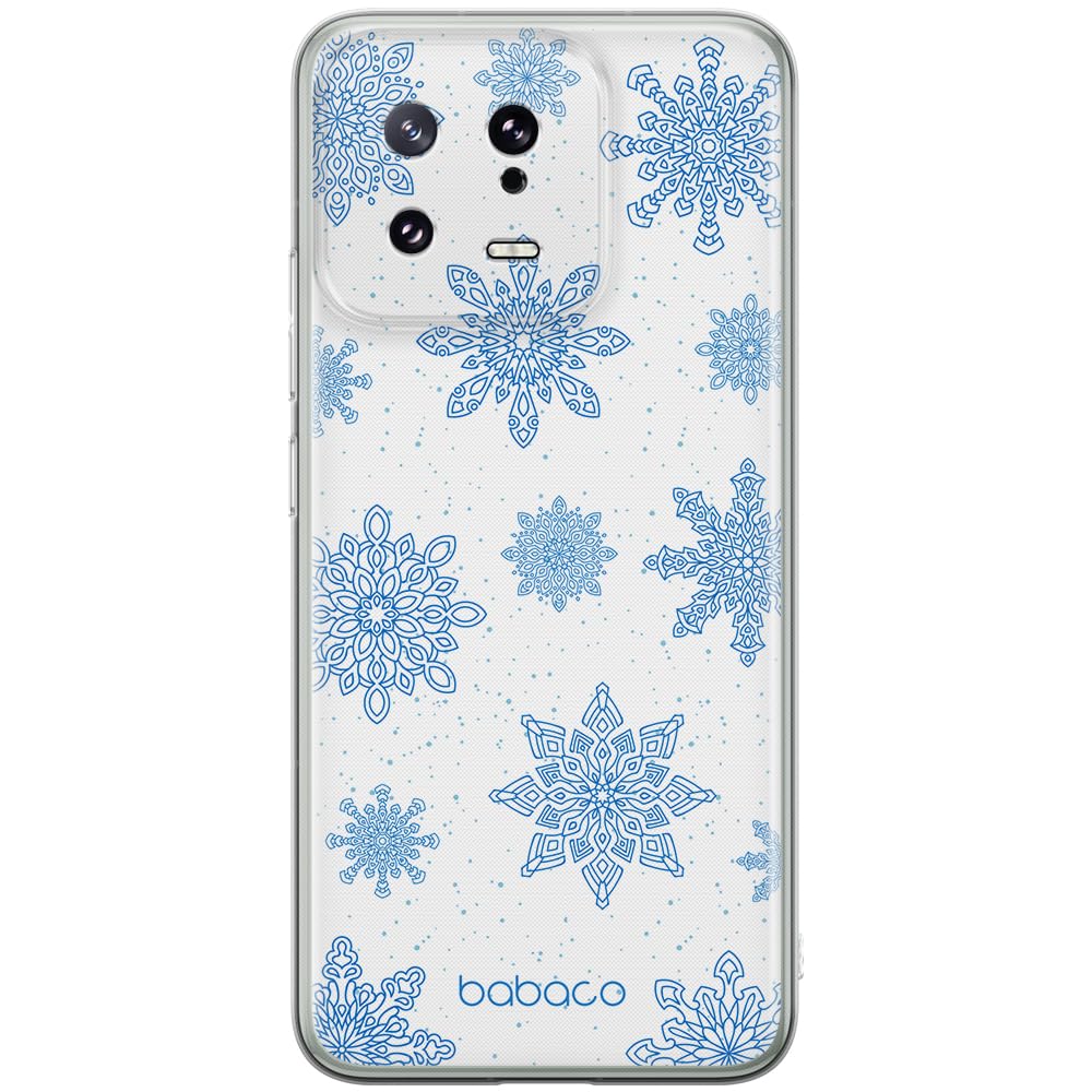 Babaco ERT GROUP mobile phone case for Xiaomi 13 original and officially Licensed pattern Winter 004 optimally adapted to the shape of the mobile phone, case made of TPU