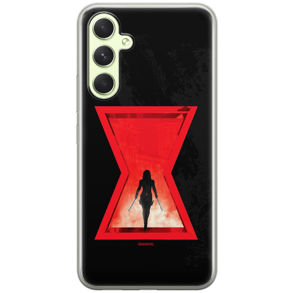 ERT GROUP mobile phone case for Samsung A54 5G original and officially Licensed Marvel pattern Black Widow 009 optimally adapted to the shape of the mobile phone, case made of TPU