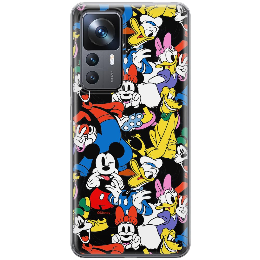 ERT GROUP mobile phone case for Xiaomi 12T/ 12T pro/ K50 Ultra original and officially Licensed Disney pattern Disney Friends 015 optimally adapted to the shape of the mobile phone, case made of TPU