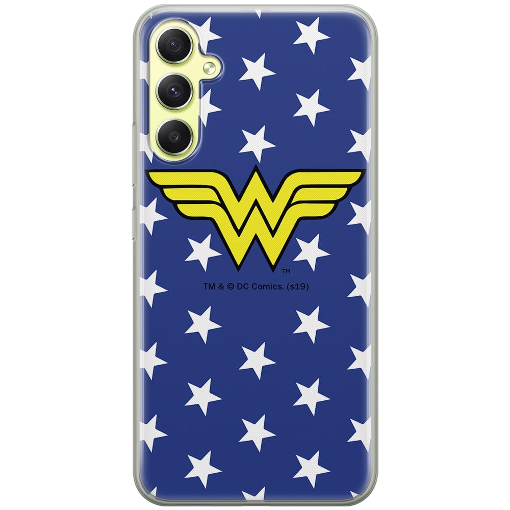 ERT GROUP mobile phone case for Samsung A34 5G original and officially Licensed DC pattern Wonder Woman 006 optimally adapted to the shape of the mobile phone, case made of TPU