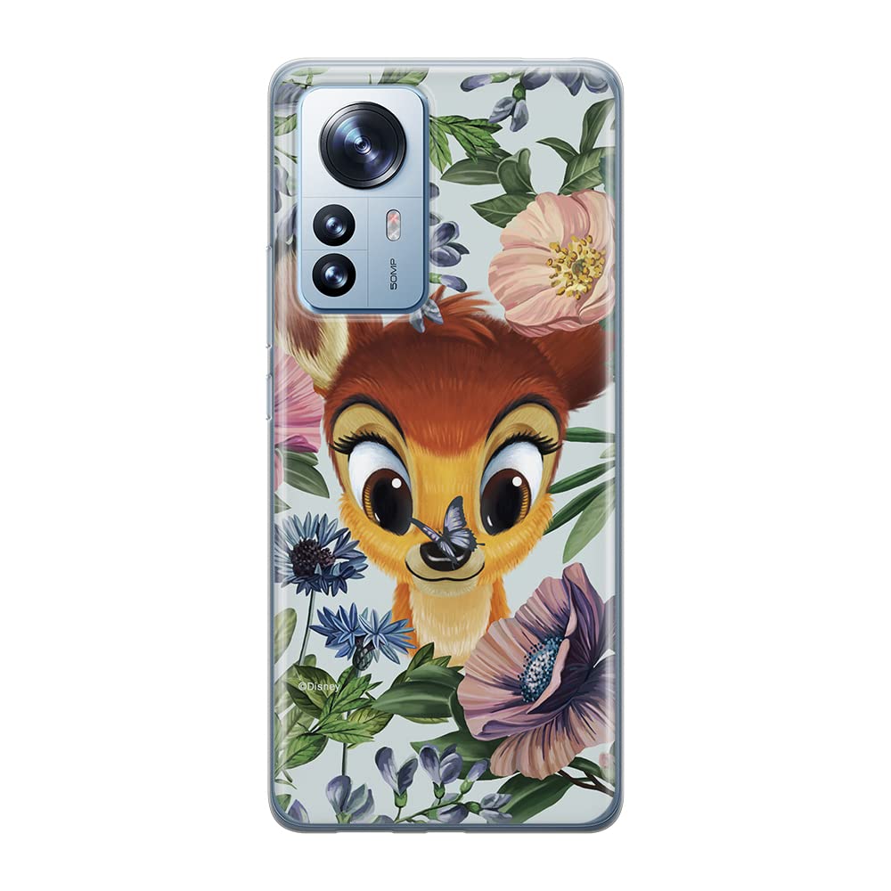 ERT GROUP mobile phone case for Xiaomi 12 / 12X original and officially Licensed Disney pattern Bambi 011 optimally adapted to the shape of the mobile phone, case made of TPU