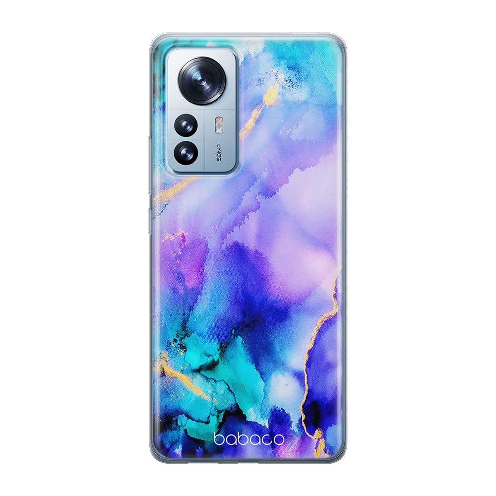Babaco ERT GROUP mobile phone case for Xiaomi 12 / 12X original and officially Licensed pattern Abstrakt 011 optimally adapted to the shape of the mobile phone, case made of TPU