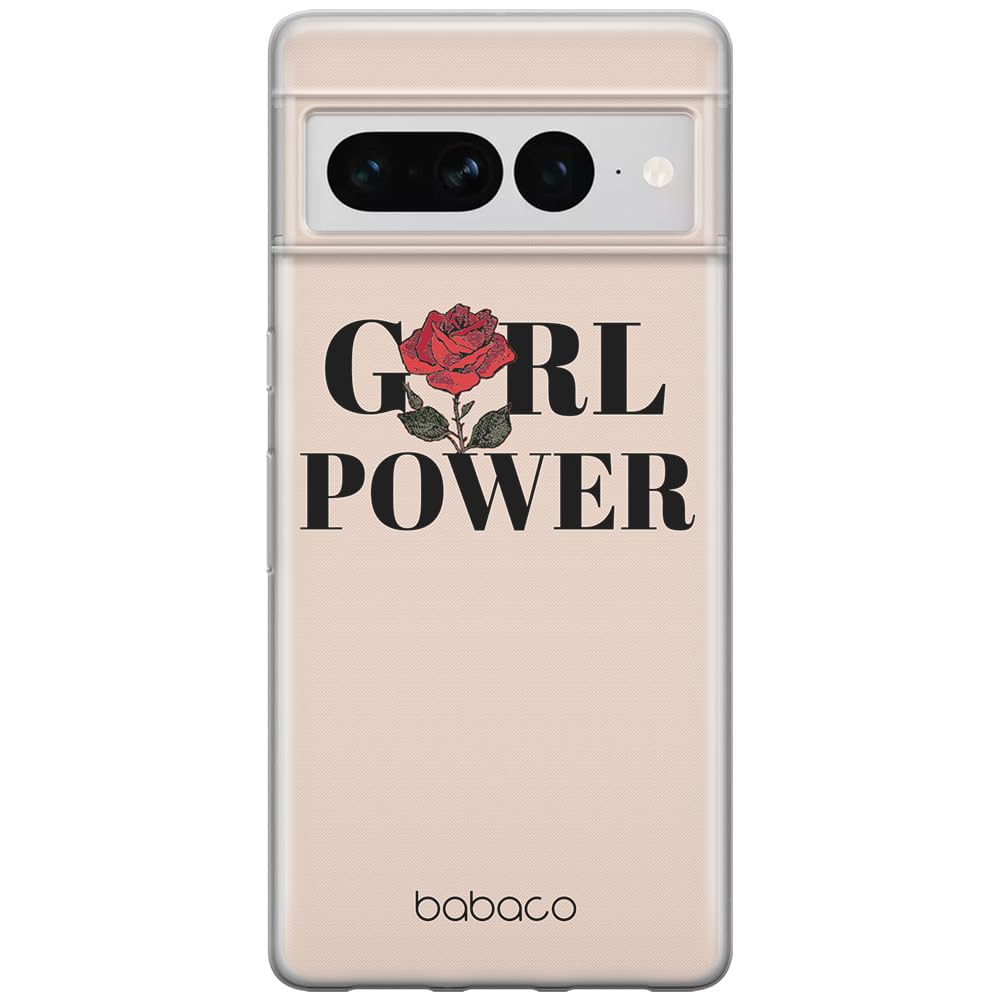 Babaco ERT GROUP mobile phone case for Google PIXEL 7 PRO original and officially Licensed pattern 90's Girl 004 optimally adapted to the shape of the mobile phone, case made of TPU