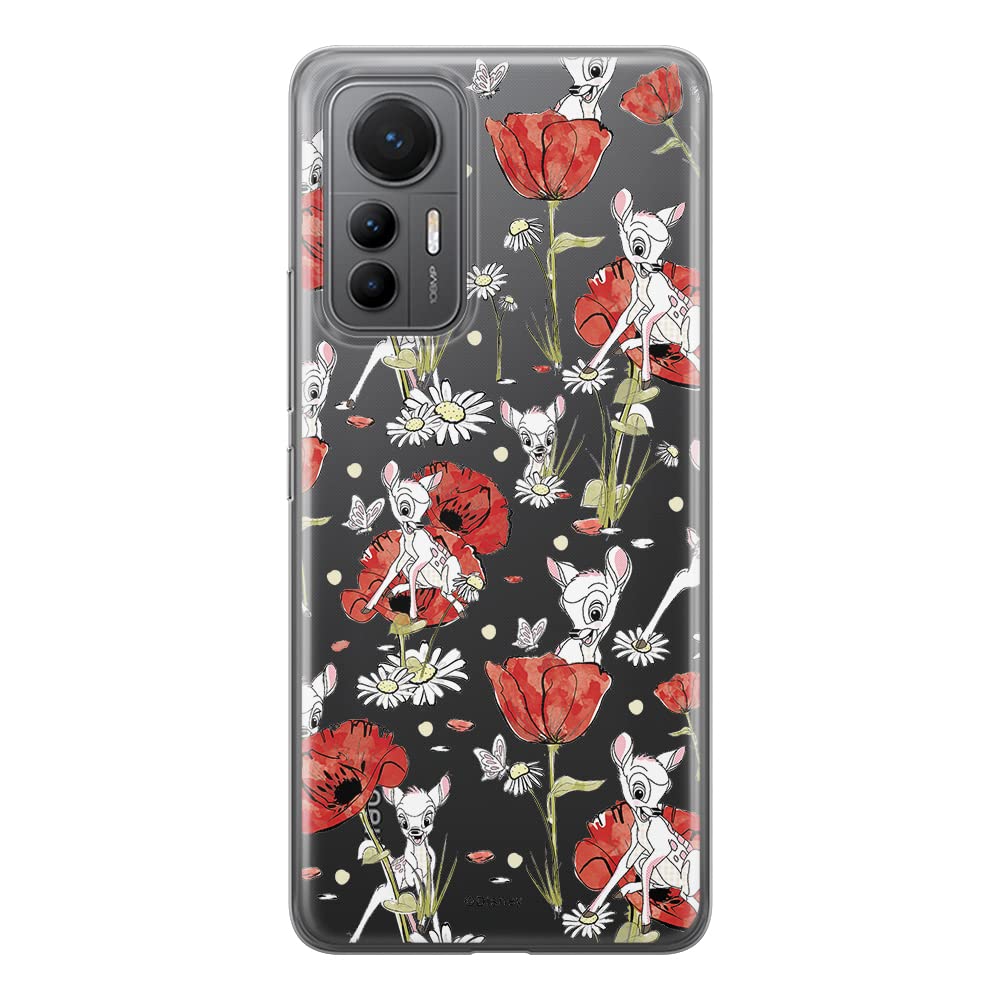 ERT GROUP mobile phone case for Xiaomi MI 12 LITE original and officially Licensed Disney pattern Bambi 001 optimally adapted to the shape of the mobile phone, partially transparent