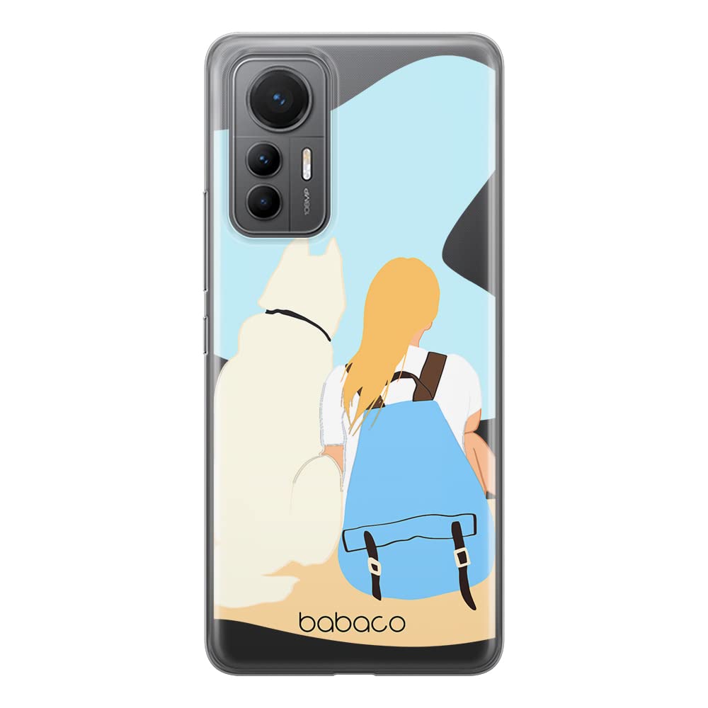 Babaco ERT GROUP mobile phone case for Xiaomi MI 12 LITE original and officially Licensed pattern Dogs 003 optimally adapted to the shape of the mobile phone, partially transparent