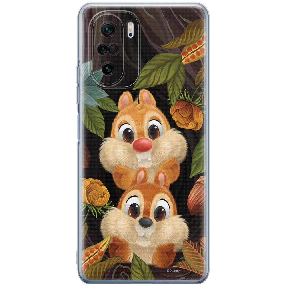 ERT GROUP mobile phone case for Xiaomi MI 11i/ REDMI K40/K40 PRO/POCO F3/ F3 PRO original and officially Licensed Disney pattern Chip & Dale 002, case made of TPU