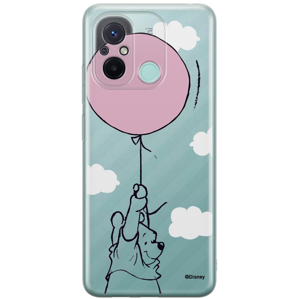 ERT GROUP mobile phone case for Xiaomi REDMI 12C/ REDMI 11A original and officially Licensed Disney pattern Winnie the Pooh & Friends 013, partially transparent