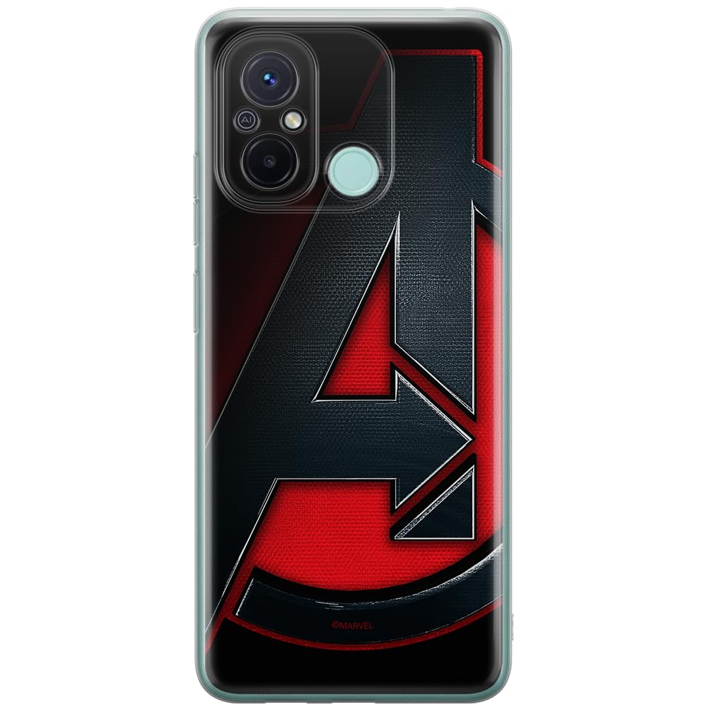 ERT GROUP mobile phone case for Xiaomi REDMI 12C/ REDMI 11A original and officially Licensed Marvel pattern Avengers 019 optimally adapted to the shape of the mobile phone, case made of TPU