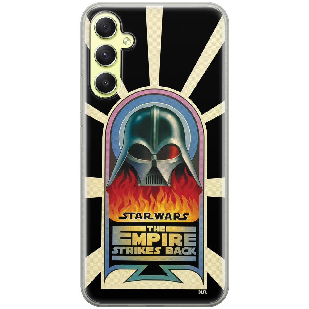 ERT GROUP mobile phone case for Samsung A34 5G original and officially Licensed Star Wars pattern Darth Vader 027 optimally adapted to the shape of the mobile phone, case made of TPU