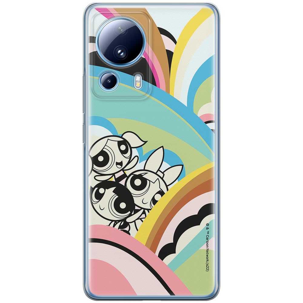 ERT GROUP mobile phone case for Xiaomi 13 LITE/CIVI 2 original and officially Licensed The Powerpuff Girls pattern 018 optimally adapted to the shape of the mobile phone, case made of TPU