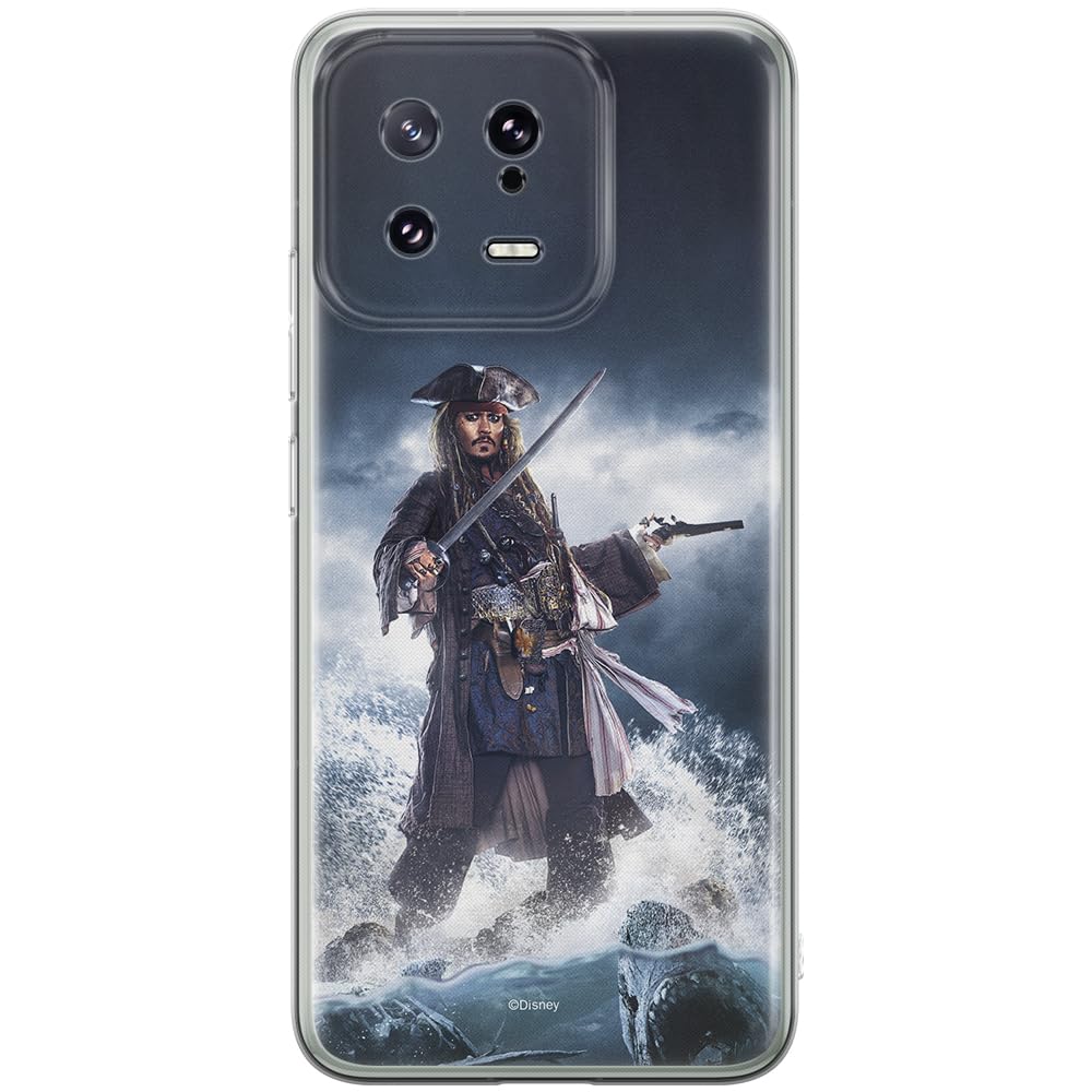 ERT GROUP mobile phone case for Xiaomi 13 original and officially Licensed Disney pattern Pirates of the Caribbean 002 optimally adapted to the shape of the mobile phone, case made of TPU