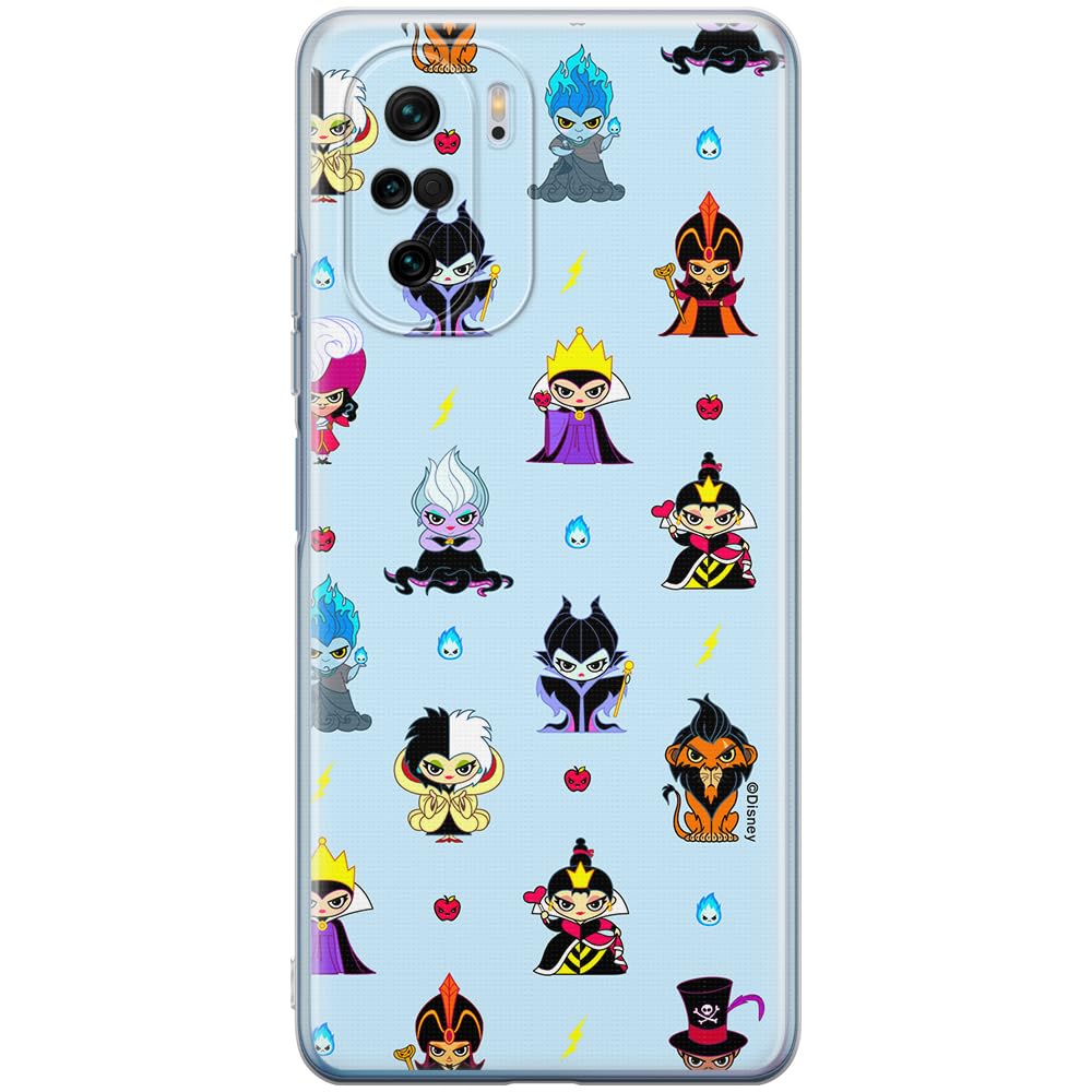 ERT GROUP mobile phone case for Xiaomi MI 11i/ REDMI K40/K40 PRO/POCO F3/ F3 PRO original and officially Licensed Disney pattern Disney Villains 007, case made of TPU