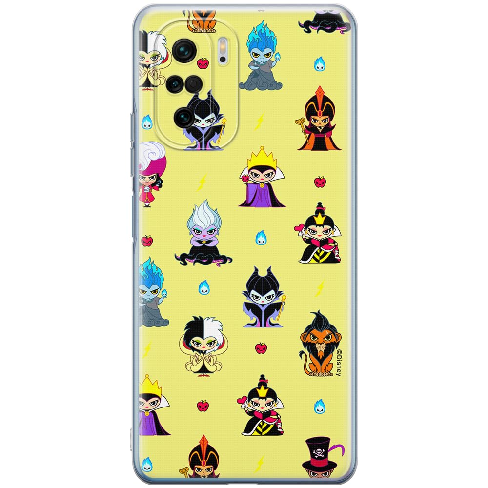 ERT GROUP mobile phone case for Xiaomi MI 11i/ REDMI K40/K40 PRO/POCO F3/ F3 PRO original and officially Licensed Disney pattern Disney Villains 007, case made of TPU