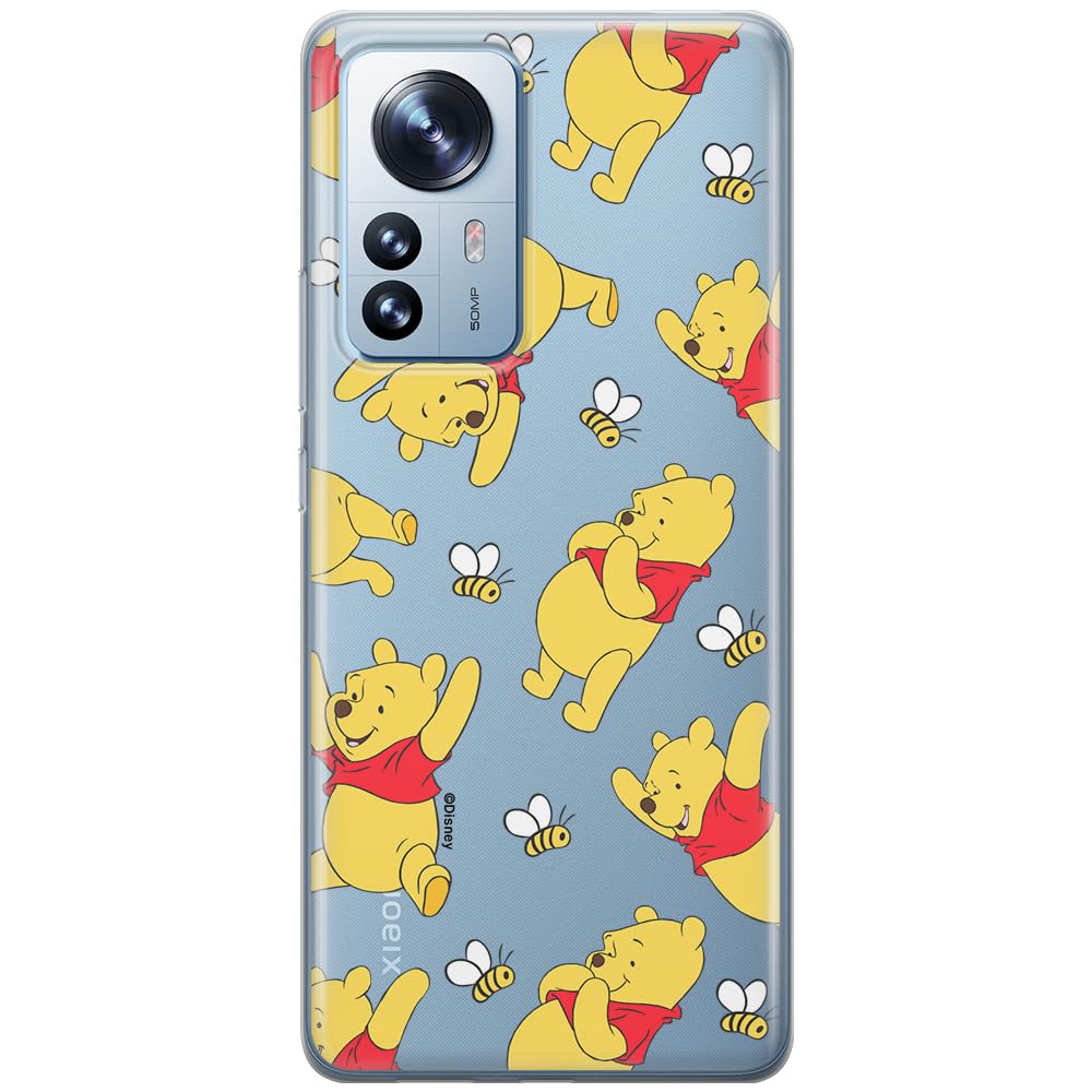 ERT GROUP mobile phone case for Xiaomi 12 / 12X original and officially Licensed Disney pattern Winnie the Pooh & Friends 043 optimally adapted to the shape of the mobile phone, partially transparent
