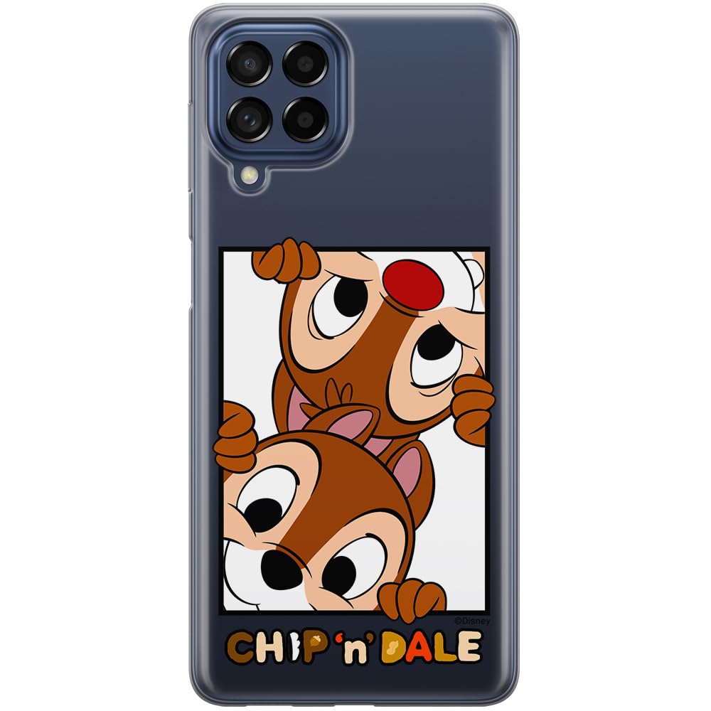 ERT GROUP mobile phone case for Samsung M53 5G original and officially Licensed Disney pattern Chip & Dale 005 optimally adapted to the shape of the mobile phone, partially transparent