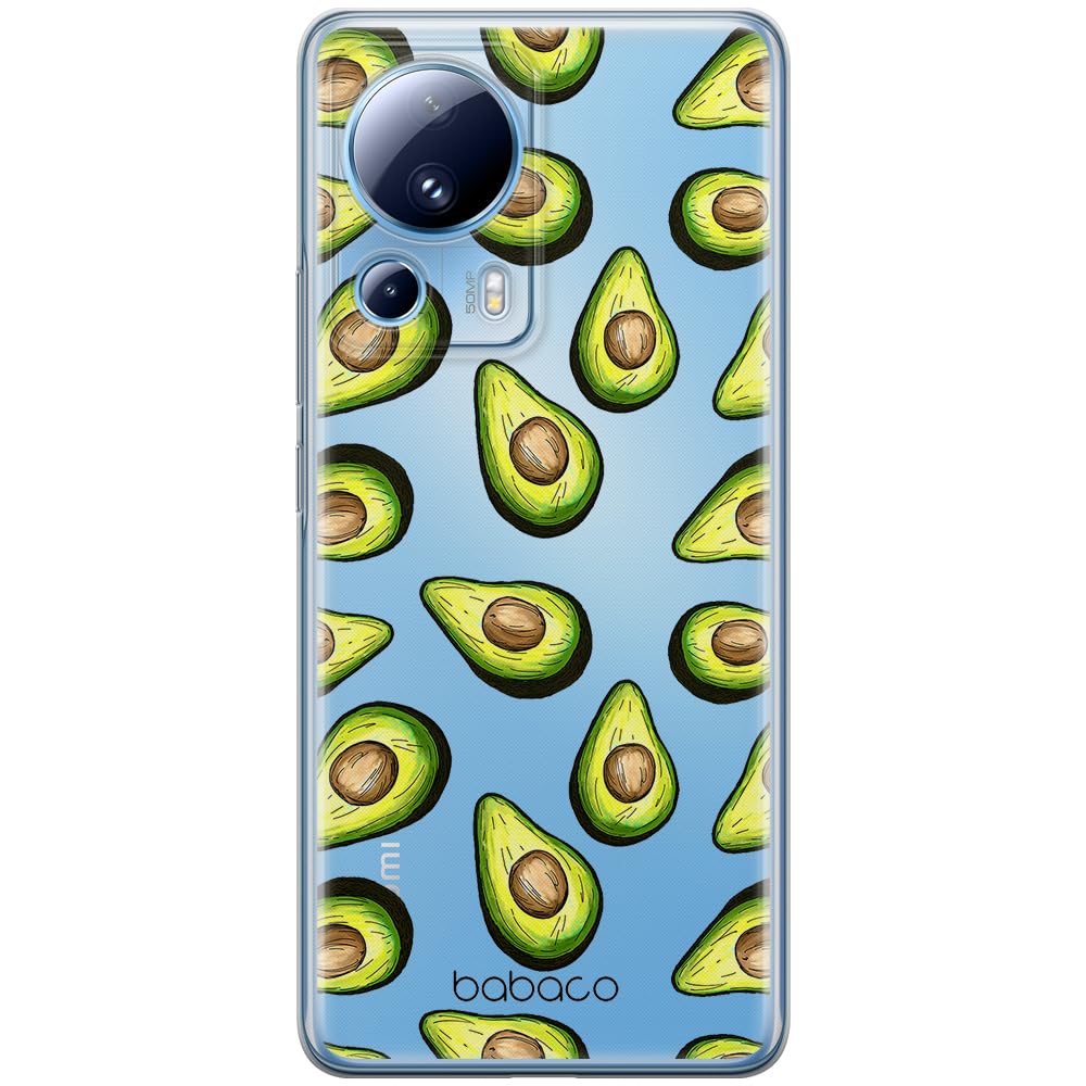 Babaco ERT GROUP mobile phone case for Xiaomi 13 LITE/CIVI 2 original and officially Licensed pattern Fruits 001 optimally adapted to the shape of the mobile phone, partially transparent