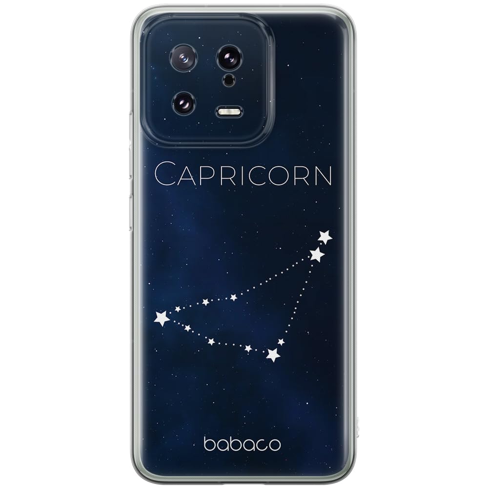 Babaco ERT GROUP mobile phone case for Xiaomi 13 original and officially Licensed pattern Zodiac Constellation 010 optimally adapted to the shape of the mobile phone, case made of TPU