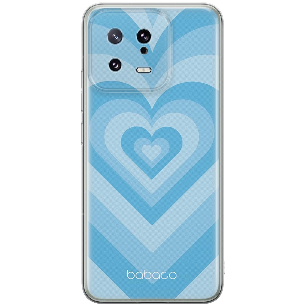 Babaco ERT GROUP mobile phone case for Xiaomi 13 original and officially Licensed pattern Hearts 007 optimally adapted to the shape of the mobile phone, case made of TPU