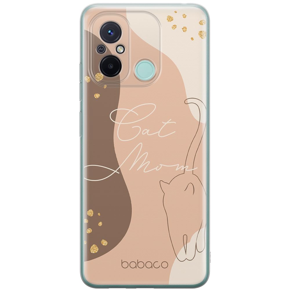 Babaco ERT GROUP mobile phone case for Xiaomi REDMI 12C/ REDMI 11A original and officially Licensed pattern Cats 006 optimally adapted to the shape of the mobile phone, case made of TPU