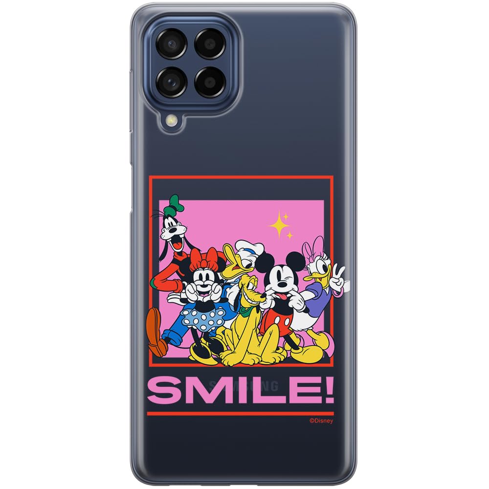 ERT GROUP mobile phone case for Samsung M53 5G original and officially Licensed Disney pattern Disney Friends 014 optimally adapted to the shape of the mobile phone, partially transparent