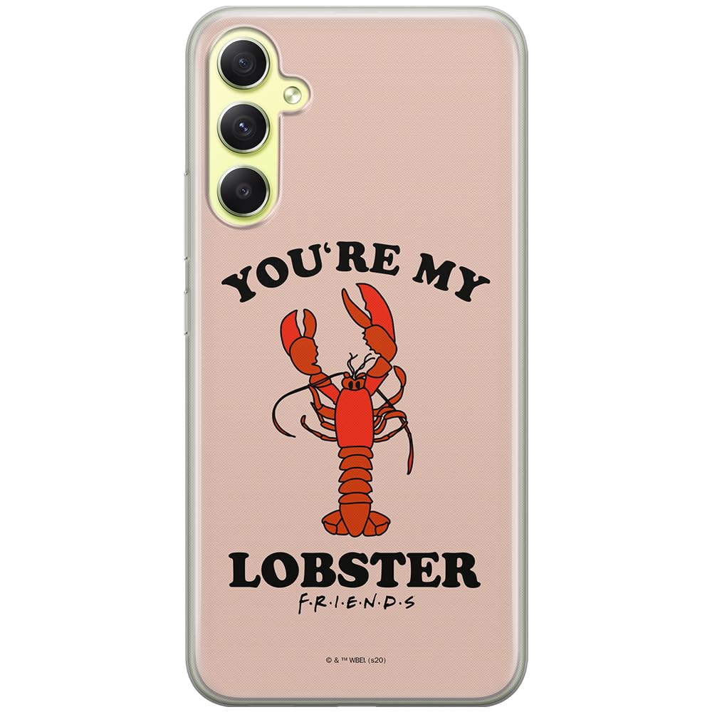 ERT GROUP mobile phone case for Samsung A34 5G original and officially Licensed Friends pattern 007 optimally adapted to the shape of the mobile phone, case made of TPU