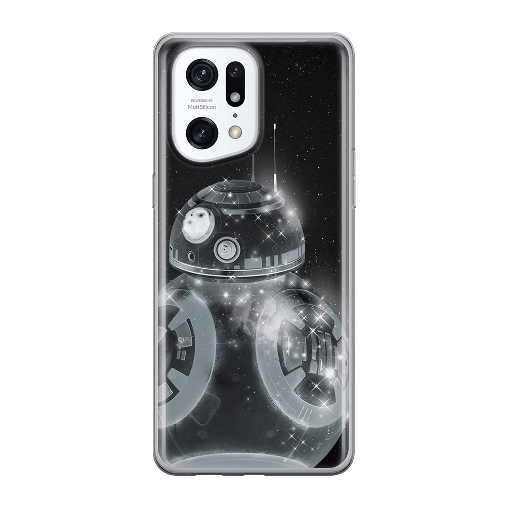 ERT GROUP mobile phone case for Oppo FIND X5 PRO original and officially Licensed Star Wars pattern BB 8 006 optimally adapted to the shape of the mobile phone, case made of TPU