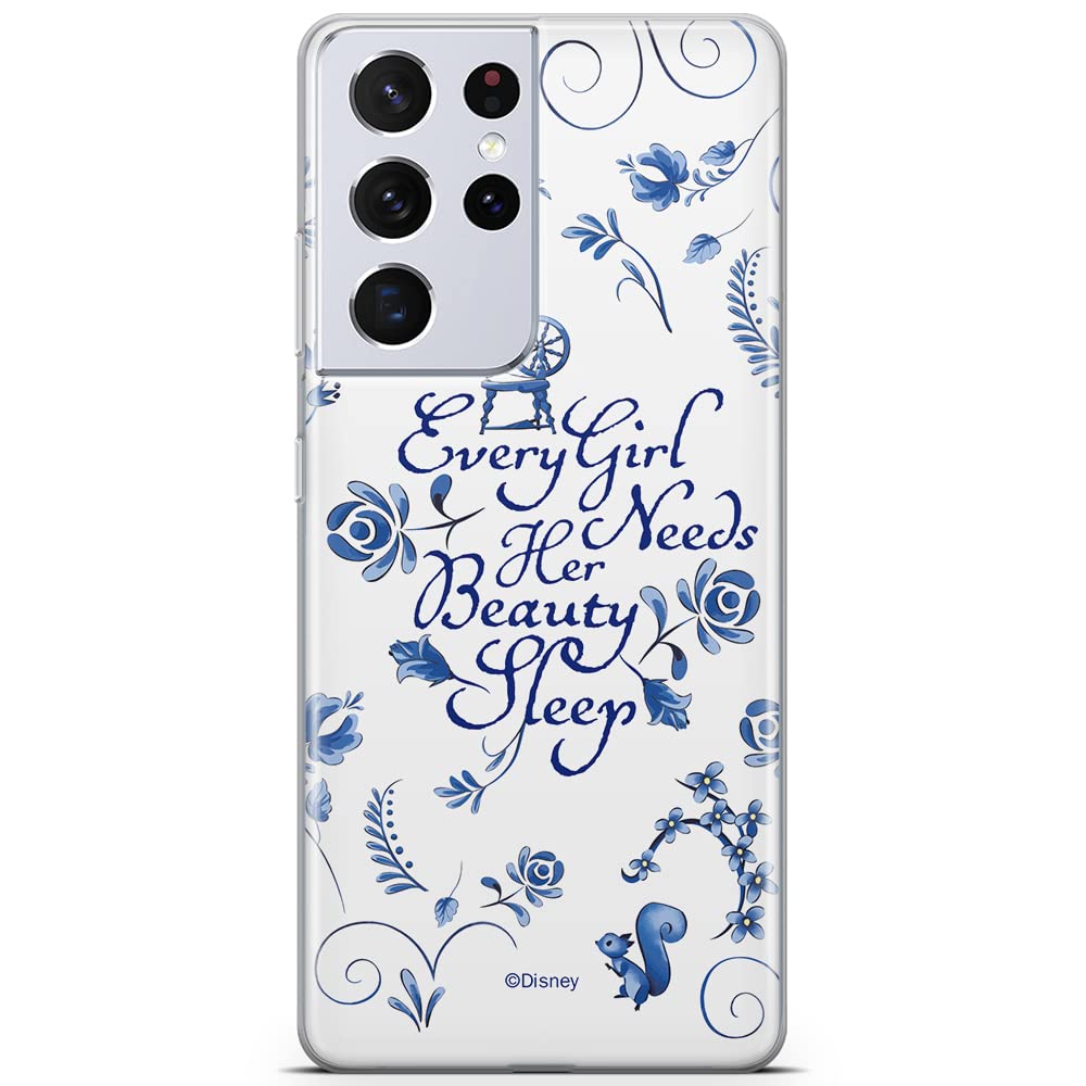 ERT GROUP mobile phone case for Samsung S21 ULTRA original and officially Licensed Disney pattern Aurora 002 optimally adapted to the shape of the mobile phone, case made of TPU