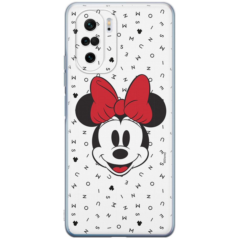 ERT GROUP mobile phone case for Xiaomi MI 11i/ REDMI K40/K40 PRO/POCO F3/ F3 PRO original and officially Licensed Disney pattern Minnie 056 adapted to the shape of the mobile phone, case made of TPU