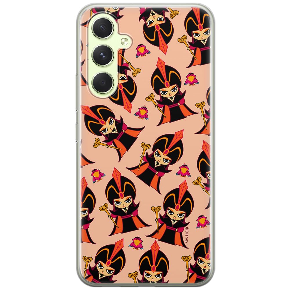 ERT GROUP mobile phone case for Samsung A54 5G original and officially Licensed Disney pattern Jafar 002 optimally adapted to the shape of the mobile phone, case made of TPU