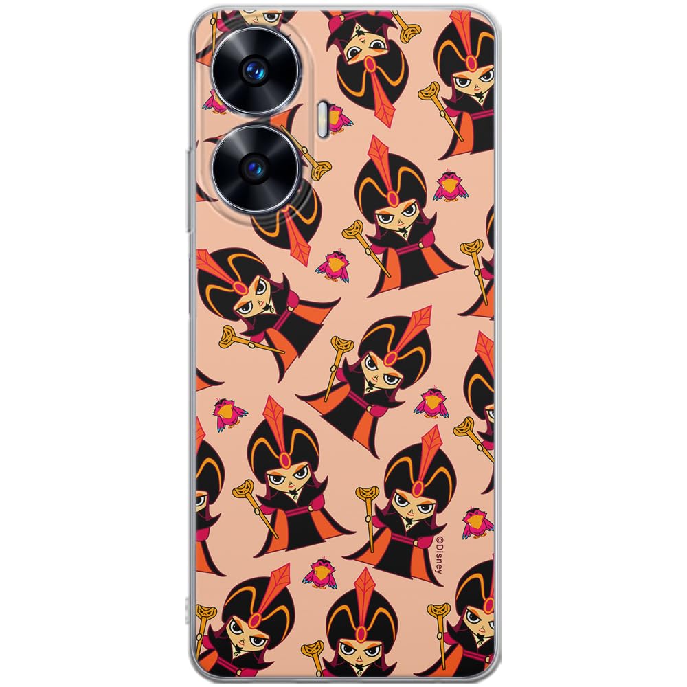 ERT GROUP mobile phone case for Realme C55 original and officially Licensed Disney pattern Jafar 002 optimally adapted to the shape of the mobile phone, case made of TPU