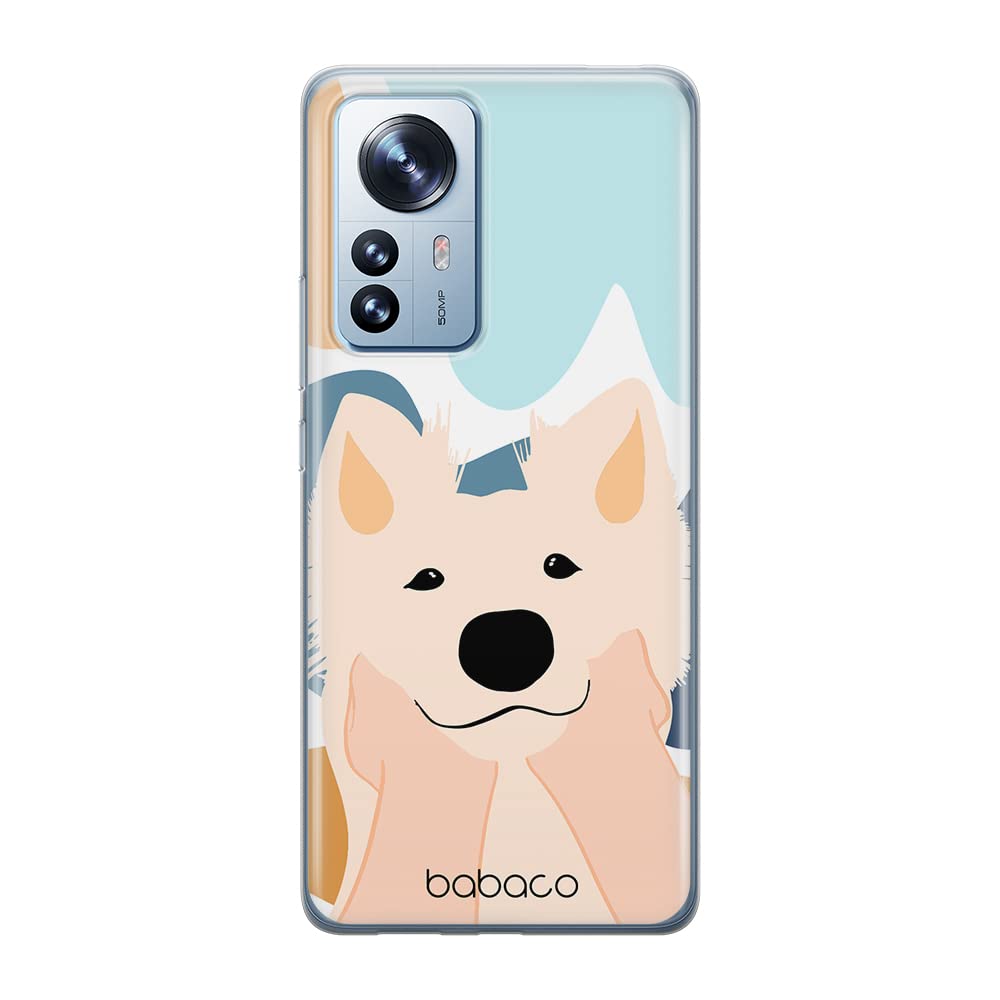 Babaco ERT GROUP mobile phone case for Xiaomi 12 PRO original and officially Licensed pattern Dogs 009 optimally adapted to the shape of the mobile phone, case made of TPU