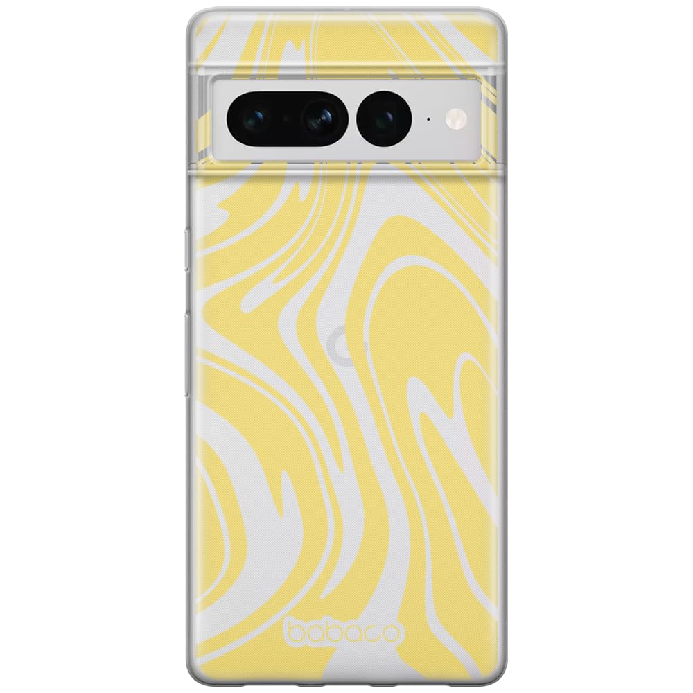 Babaco ERT GROUP mobile phone case for Google PIXEL 7 PRO original and officially Licensed pattern Doodle 001 optimally adapted to the shape of the mobile phone, case made of TPU