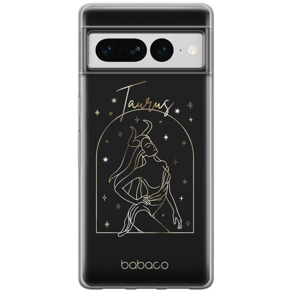 Babaco ERT GROUP mobile phone case for Google PIXEL 7 PRO original and officially Licensed pattern Zodiac Woman 002 optimally adapted to the shape of the mobile phone, case made of TPU