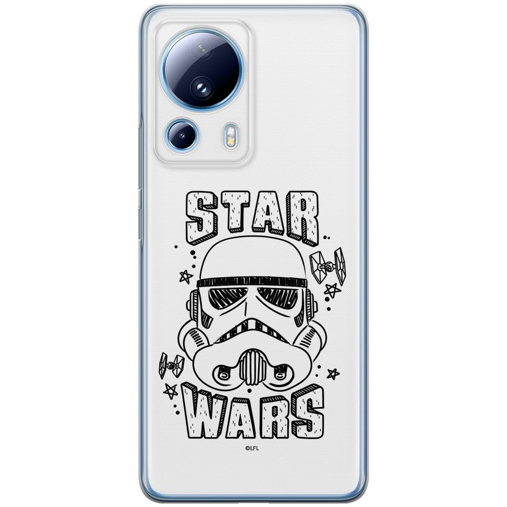 ERT GROUP mobile phone case for Xiaomi 13 LITE/CIVI 2 original and officially Licensed Star Wars pattern Stormtrooper 013 optimally adapted to the shape of the mobile phone, case made of TPU