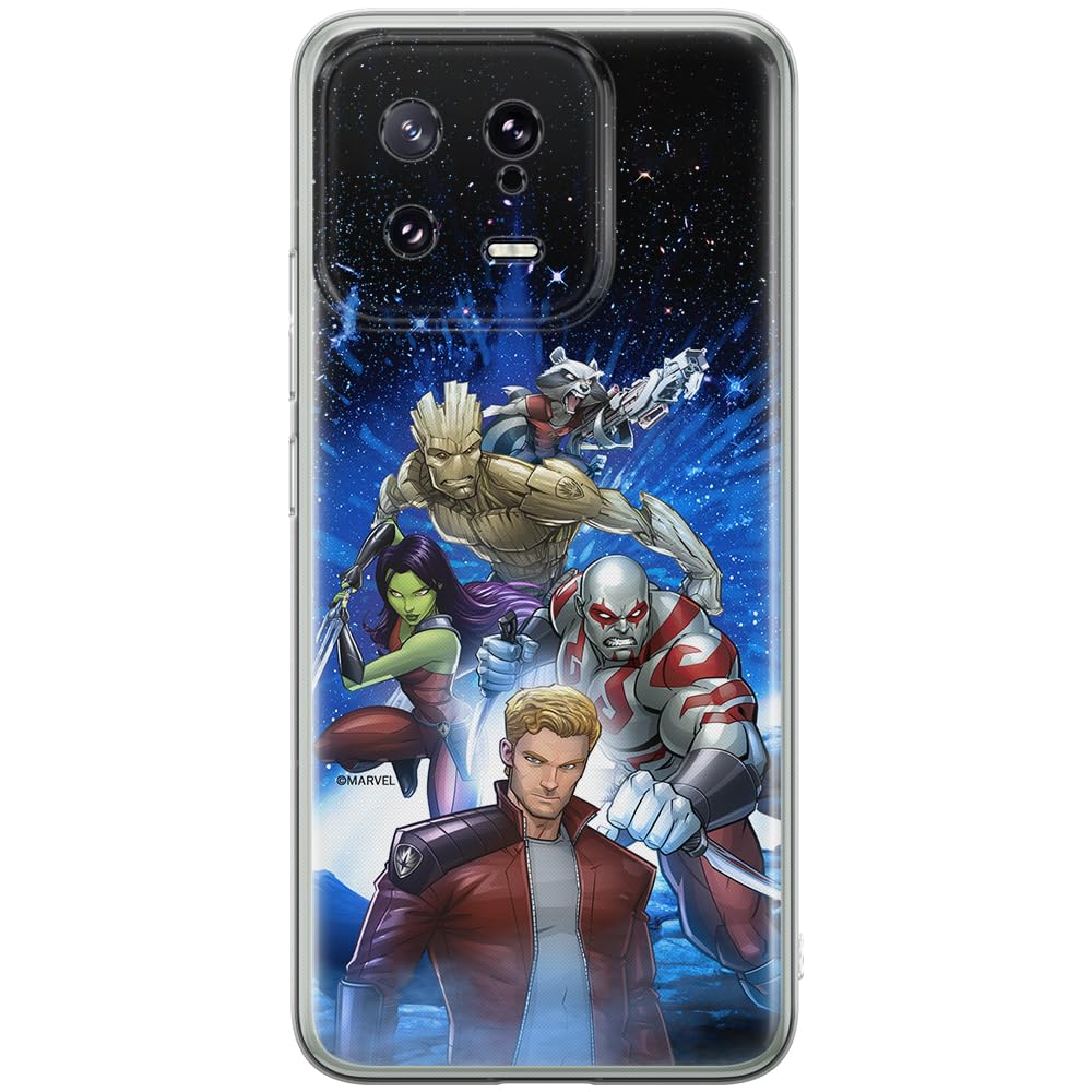 ERT GROUP mobile phone case for Xiaomi 13 original and officially Licensed Marvel pattern Guardians of the Galaxy 011 optimally adapted to the shape of the mobile phone, case made of TPU