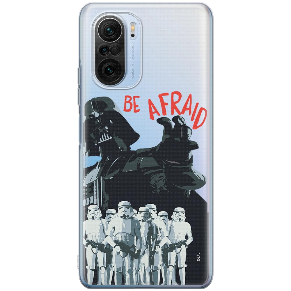 ERT GROUP mobile phone case for Xiaomi MI 11i/ REDMI K40/K40 PRO/POCO F3/ F3 PRO original and officially Licensed Star Wars pattern Darth Vader 018, partially transparent
