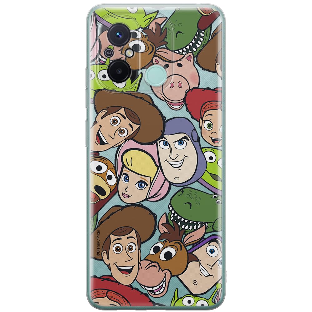 ERT GROUP mobile phone case for Xiaomi REDMI 12C/ REDMI 11A original and officially Licensed Disney pattern Toy Story 001 optimally adapted to the shape of the mobile phone, partially transparent