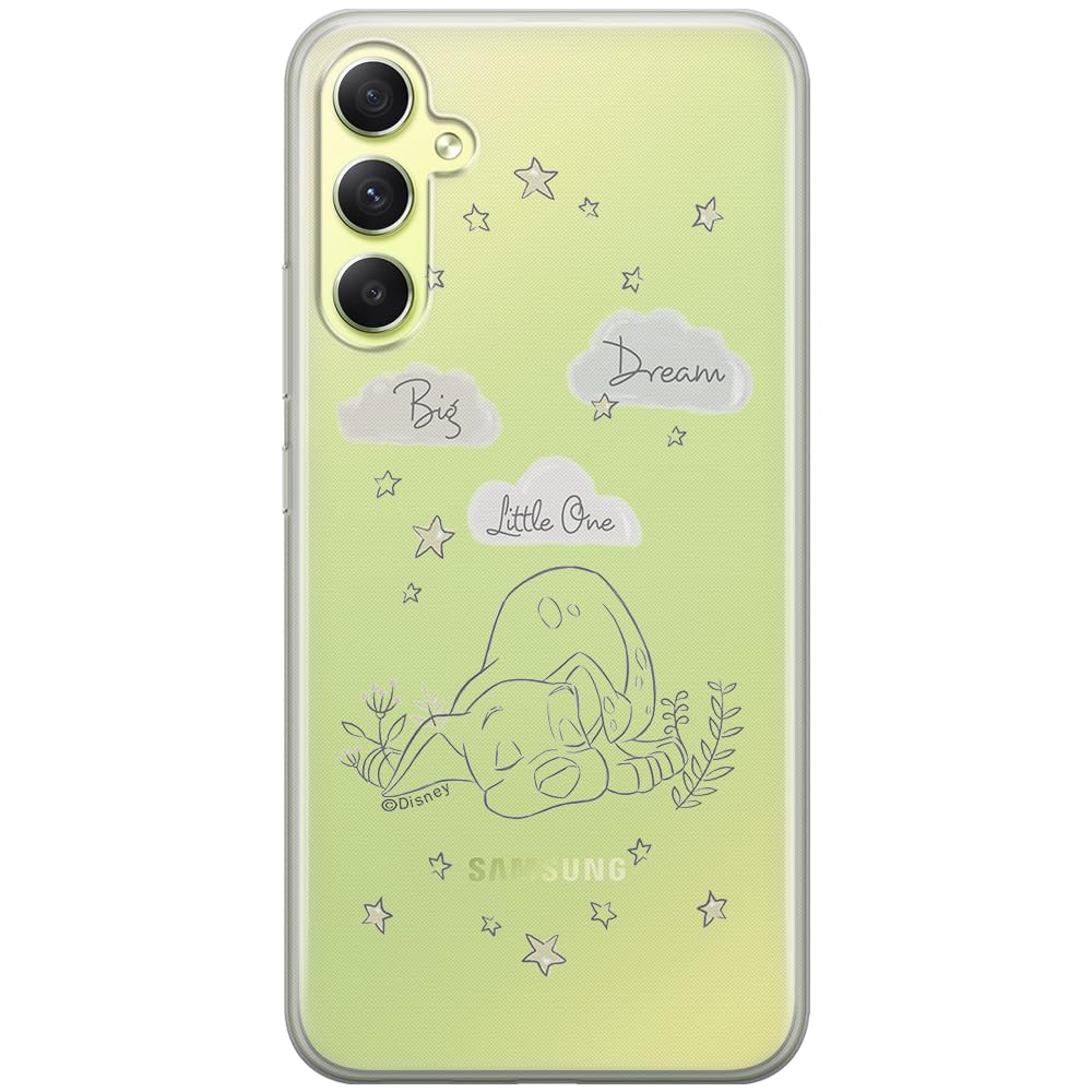 ERT GROUP mobile phone case for Samsung A34 5G original and officially Licensed Disney pattern Dalmatian 001 optimally adapted to the shape of the mobile phone, partially transparent