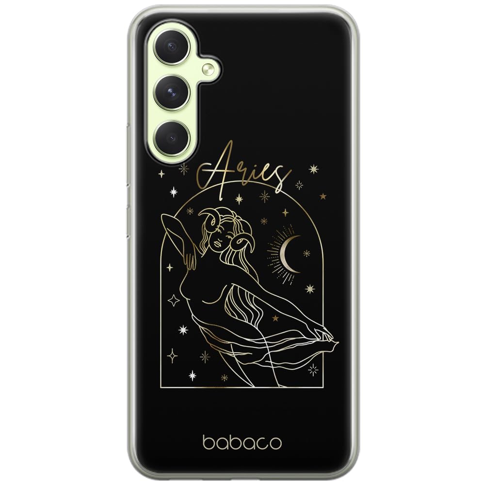 Babaco ERT GROUP mobile phone case for Samsung A54 5G original and officially Licensed pattern Zodiac Woman 001 optimally adapted to the shape of the mobile phone, case made of TPU