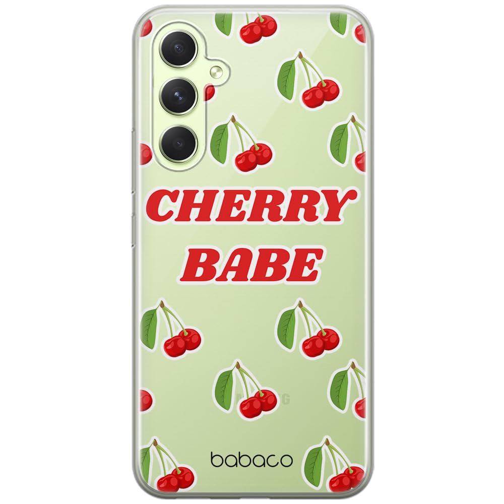 Babaco ERT GROUP mobile phone case for Samsung A54 5G original and officially Licensed pattern 90's Girl 016 optimally adapted to the shape of the mobile phone, partially transparent