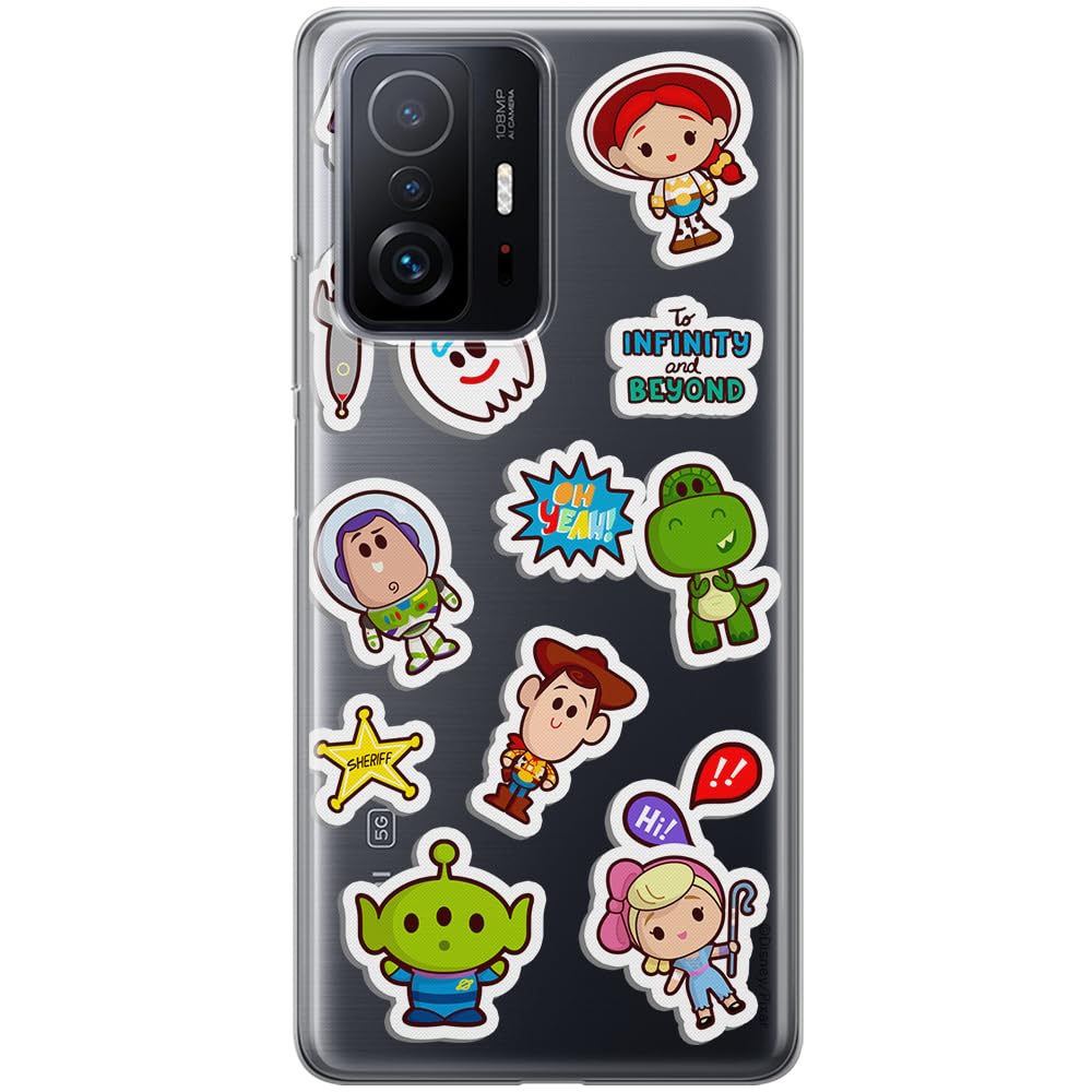 ERT GROUP mobile phone case for Xiaomi 11T 5G / 11T PRO 5G original and officially Licensed Disney pattern Toy Story 015 optimally adapted to the shape of the mobile phone, partially transparent