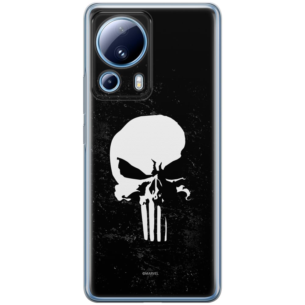 ERT GROUP mobile phone case for Xiaomi 13 LITE/CIVI 2 original and officially Licensed Marvel pattern Punisher 002 optimally adapted to the shape of the mobile phone, case made of TPU