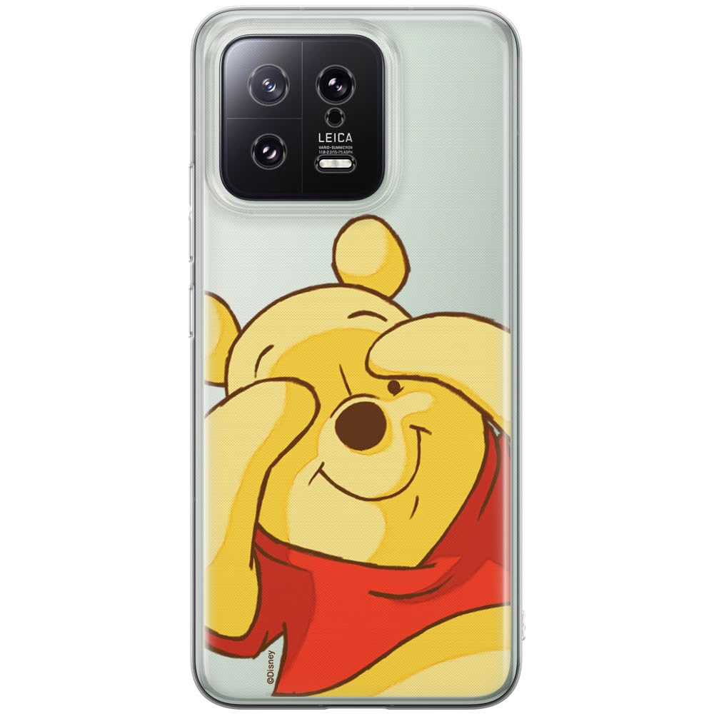 ERT GROUP mobile phone case for Xiaomi 13 original and officially Licensed Disney pattern Winnie the Pooh & Friends 033 optimally adapted to the shape of the mobile phone, partially transparent