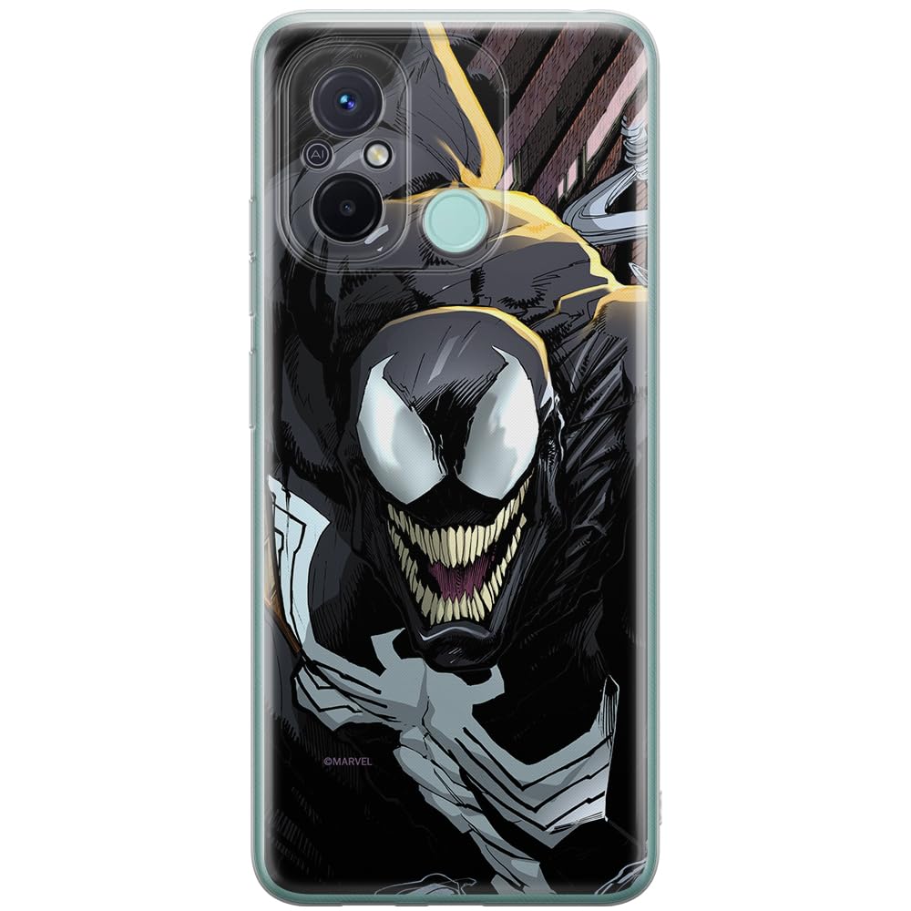ERT GROUP mobile phone case for Xiaomi REDMI 12C/ REDMI 11A original and officially Licensed Marvel pattern Venom 002 optimally adapted to the shape of the mobile phone, case made of TPU