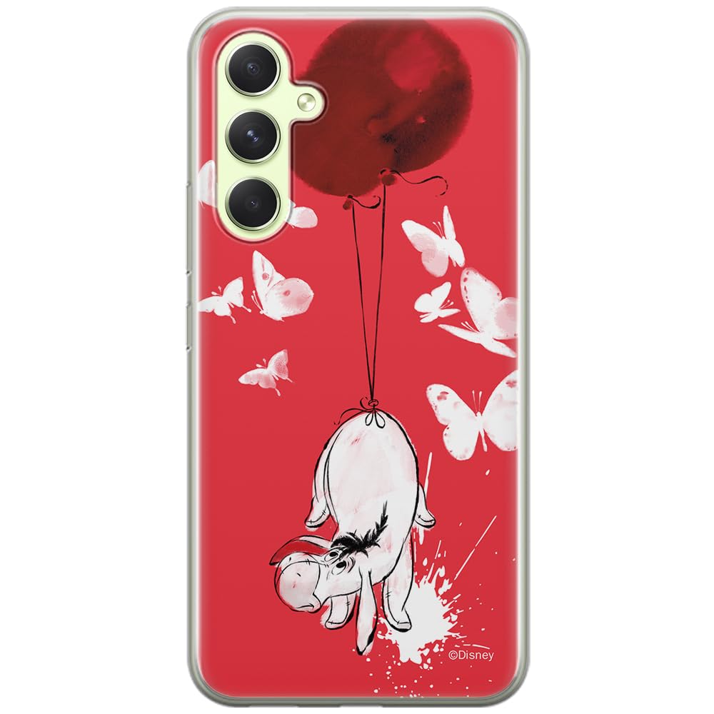 ERT GROUP mobile phone case for Samsung A54 5G original and officially Licensed Disney pattern Eeyore 001 optimally adapted to the shape of the mobile phone, case made of TPU
