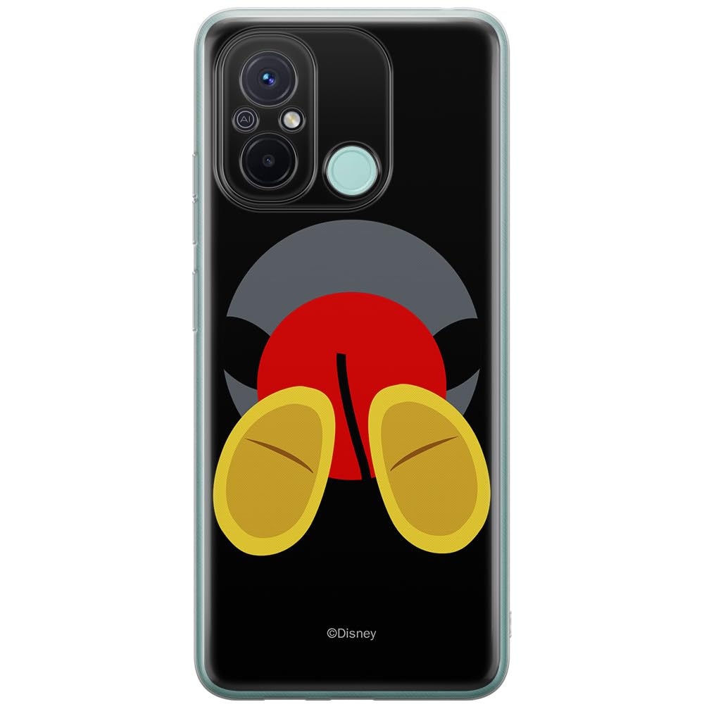 ERT GROUP mobile phone case for Xiaomi REDMI 12C/ REDMI 11A original and officially Licensed Disney pattern Mickey 034 optimally adapted to the shape of the mobile phone, case made of TPU