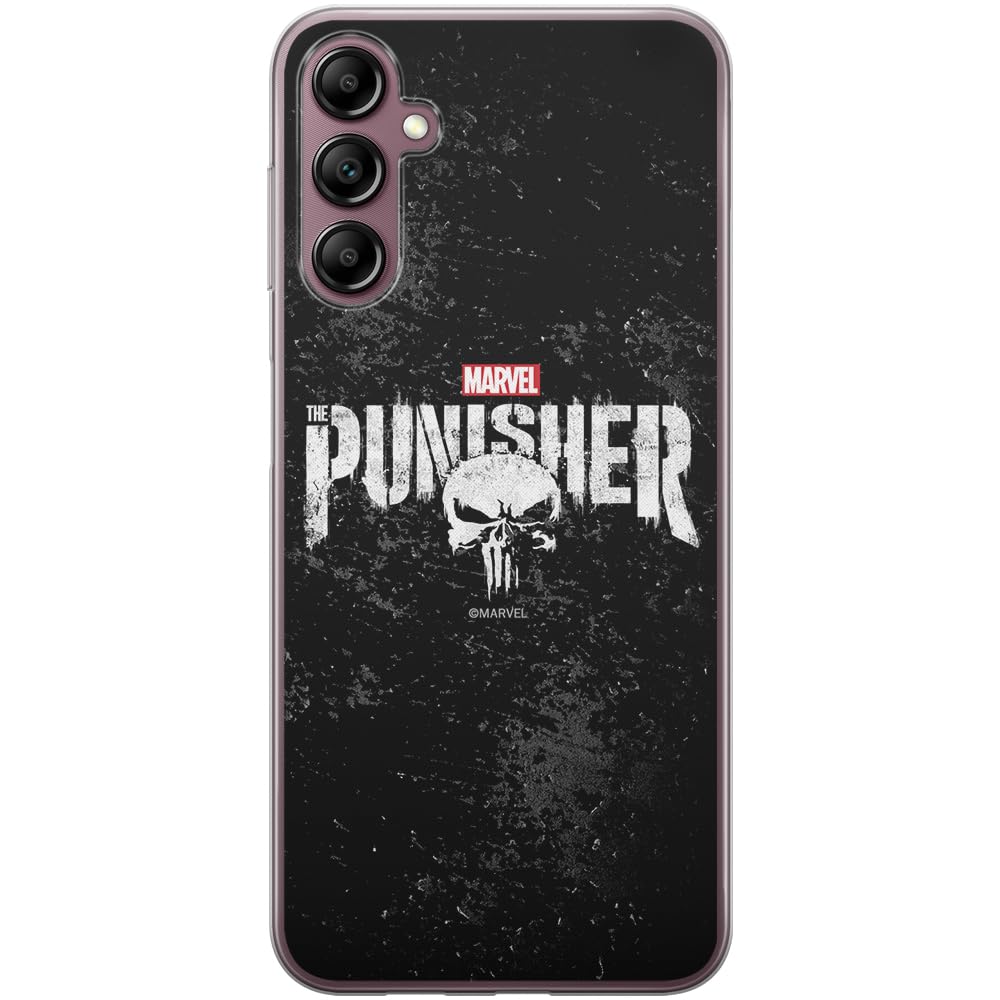 ERT GROUP mobile phone case for Samsung A14 4G/5G original and officially Licensed Marvel pattern Punisher 003 optimally adapted to the shape of the mobile phone, case made of TPU